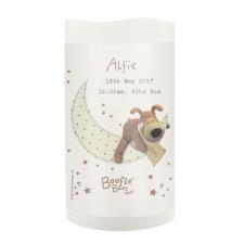 Personalised Boofle Baby Nightlight LED Candle